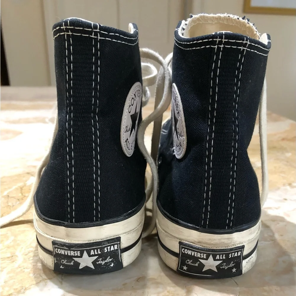 Converse Chuck 70’s Black High-Tops - Picture 5 of 8